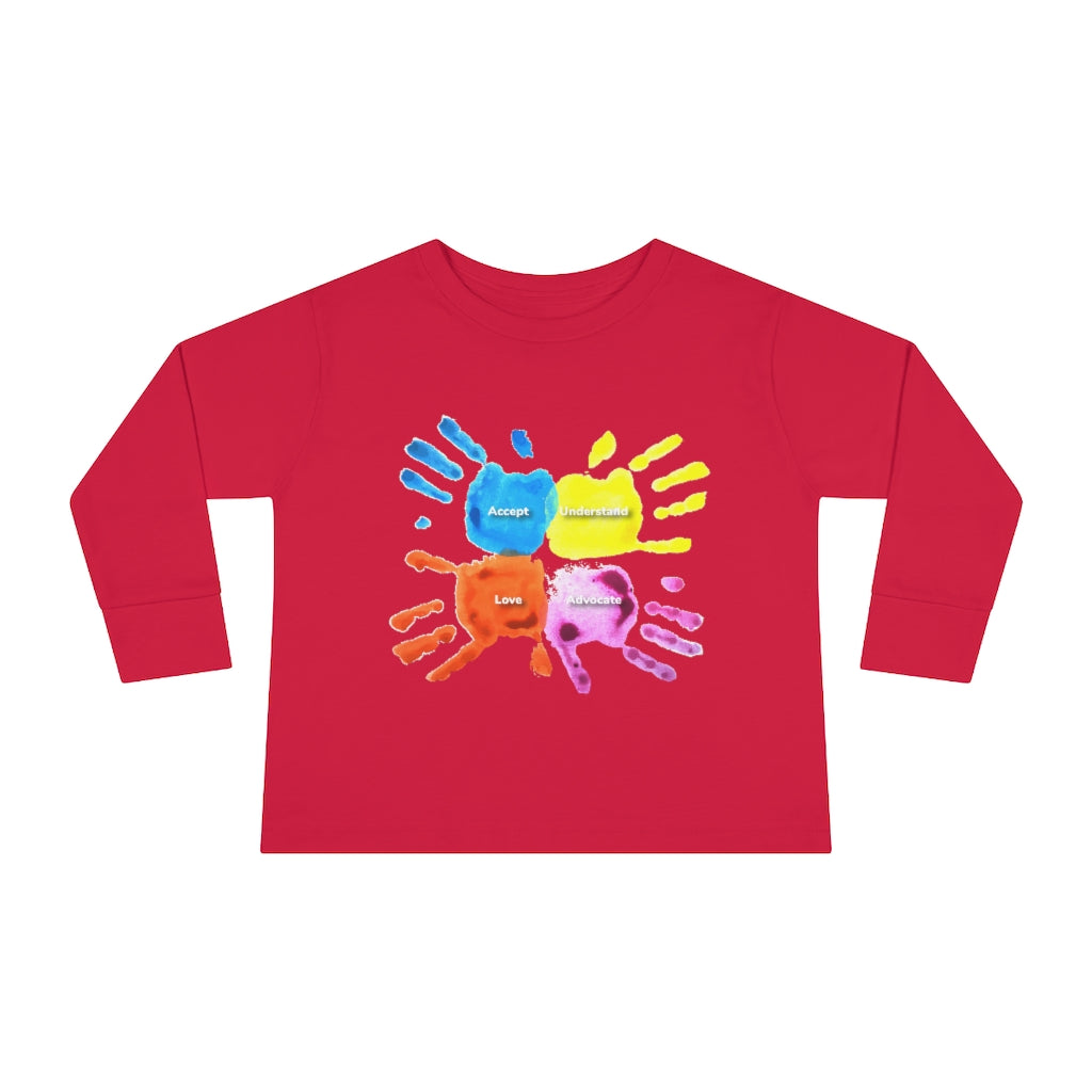 Toddler Long Sleeve Tee - Hands