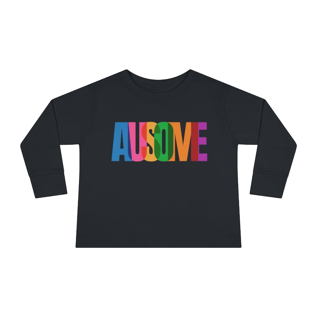 Toddler Long Sleeve Tee - Ausome