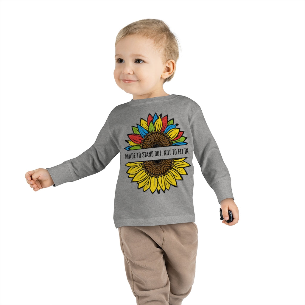 Toddler Long Sleeve Tee - Made To Stand Out