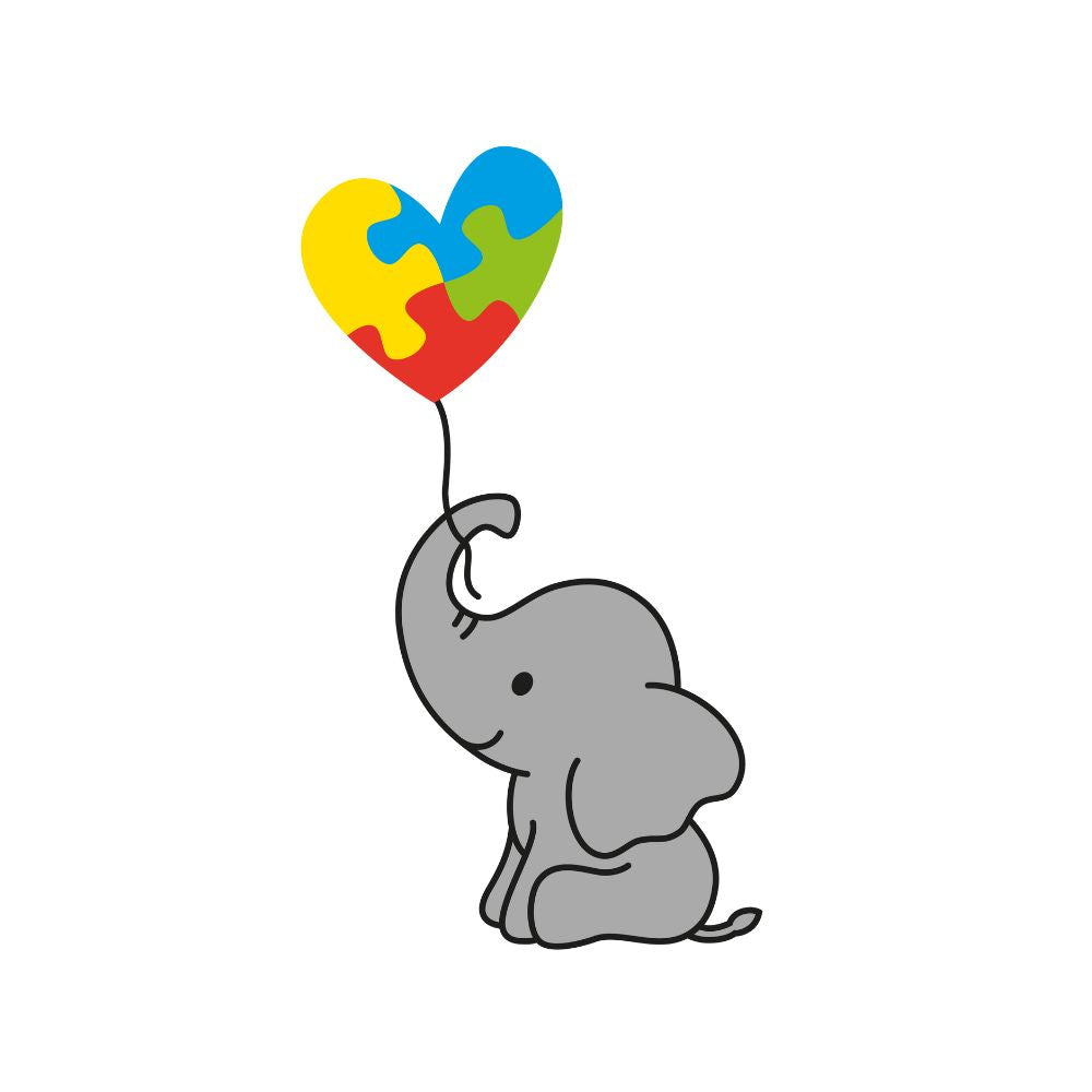 Toddler Long Sleeve Tee - Elephant