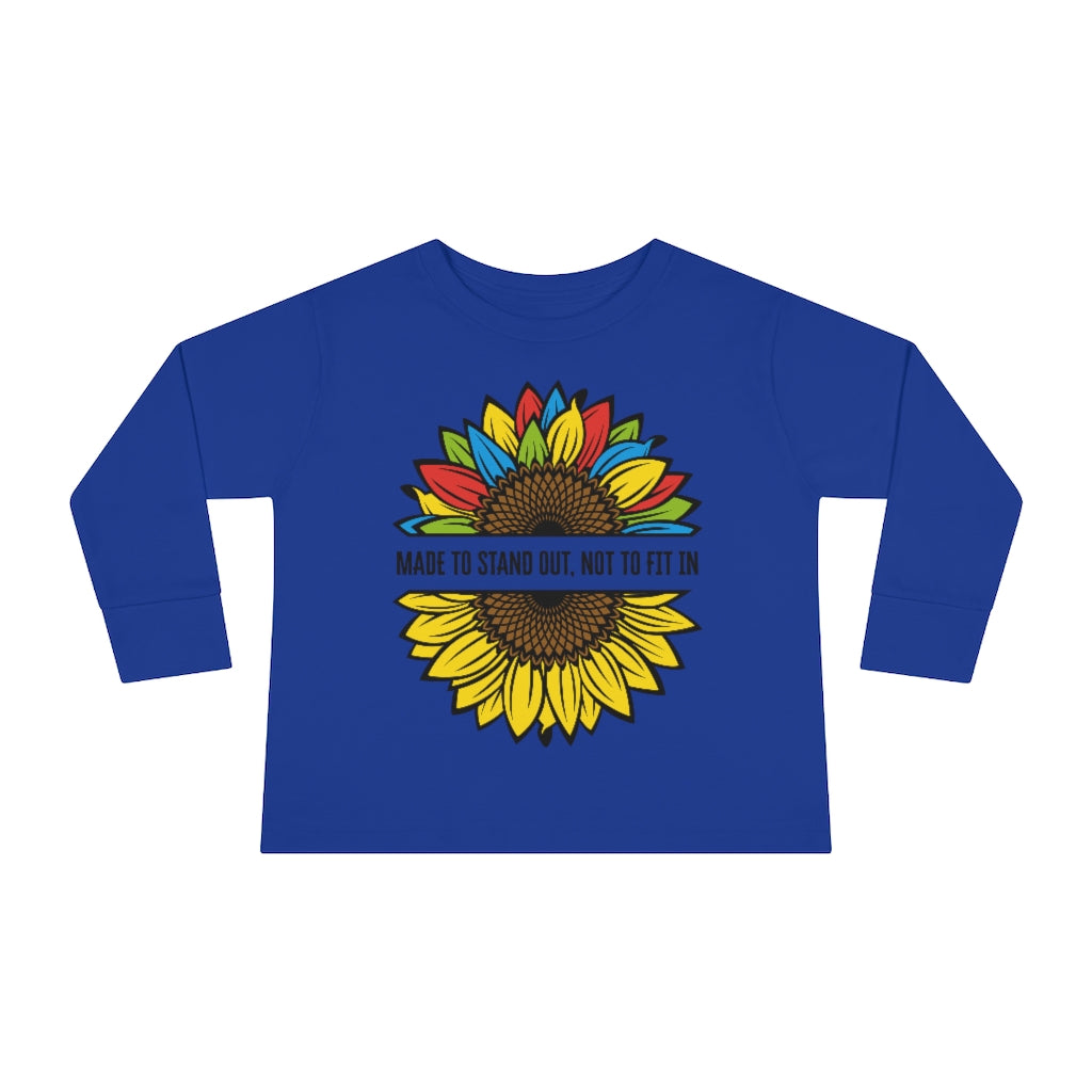 Toddler Long Sleeve Tee - Made To Stand Out