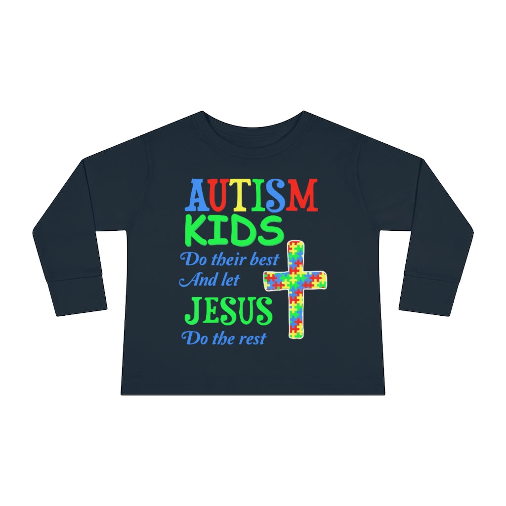 Toddler Long Sleeve Tee - Jesus