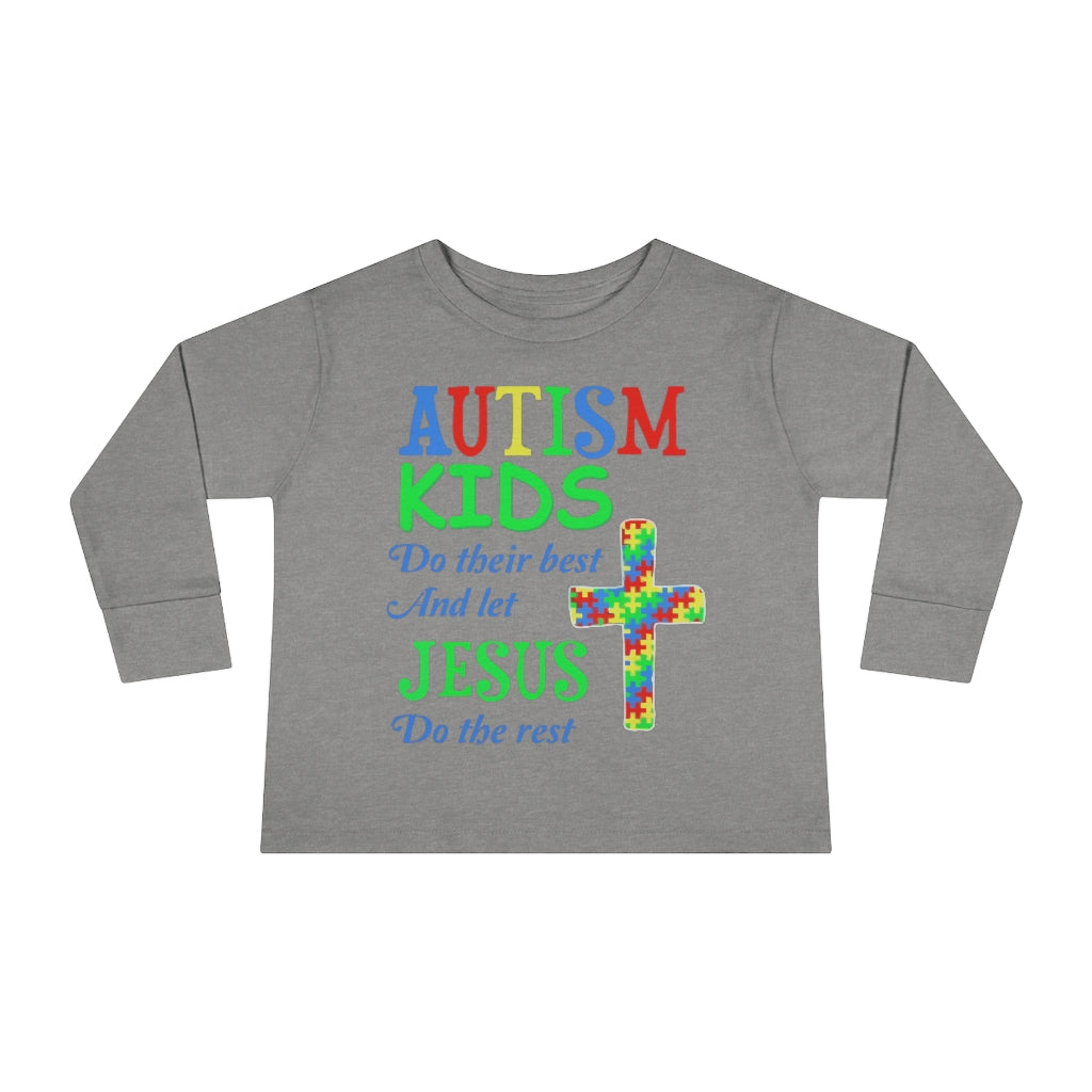 Toddler Long Sleeve Tee - Jesus