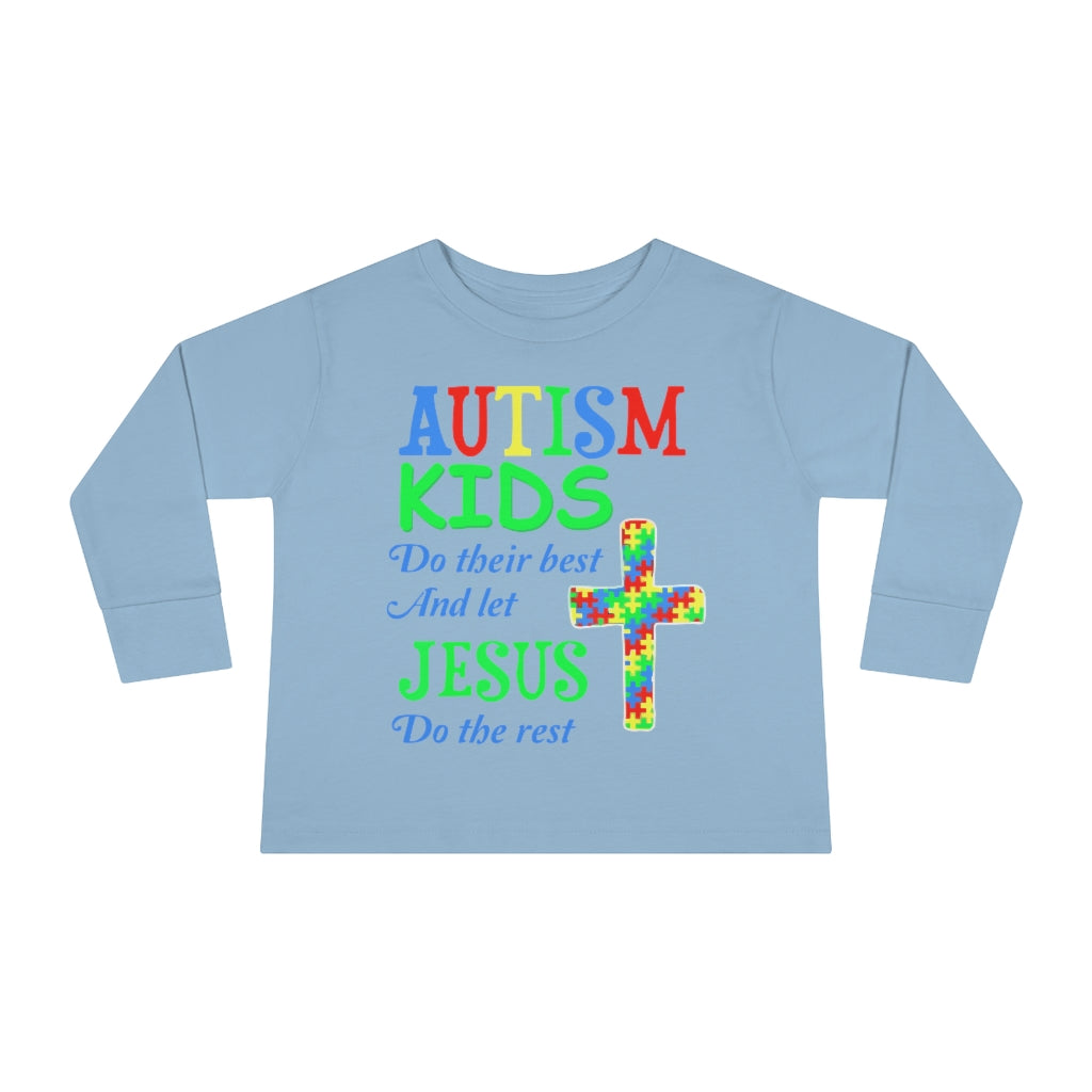 Toddler Long Sleeve Tee - Jesus