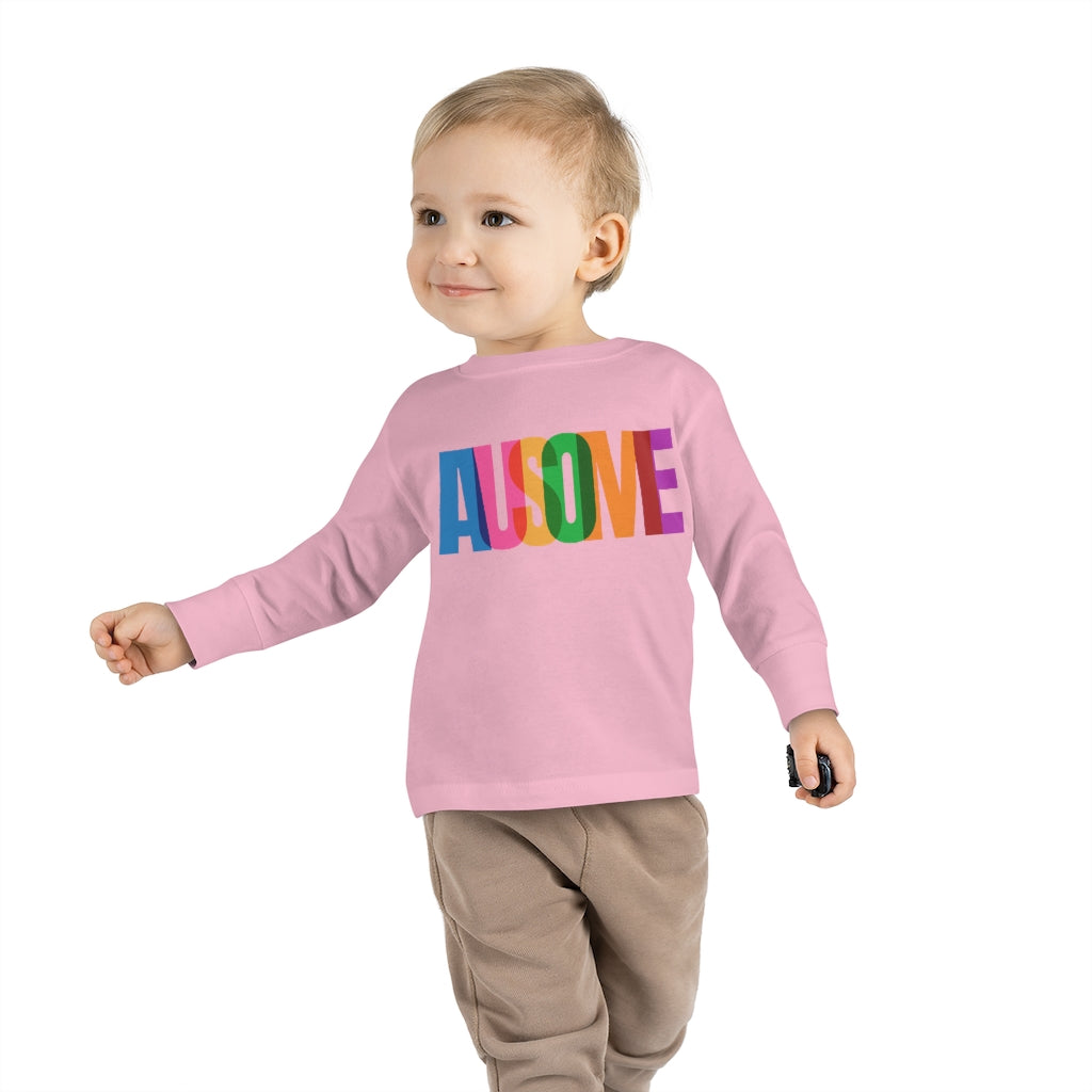 Toddler Long Sleeve Tee - Ausome