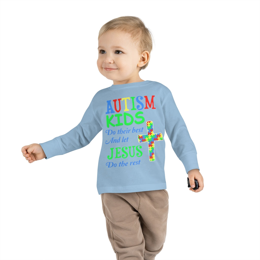 Toddler Long Sleeve Tee - Jesus