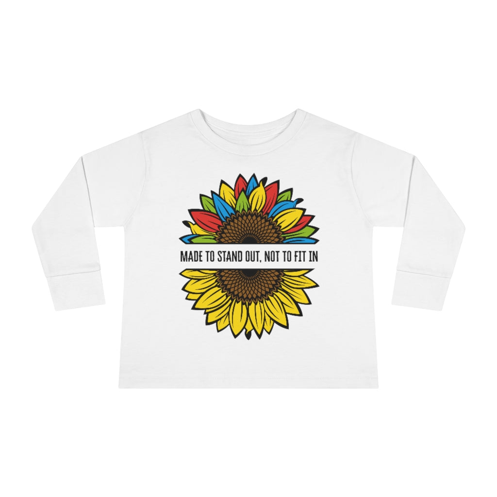 Toddler Long Sleeve Tee - Made To Stand Out