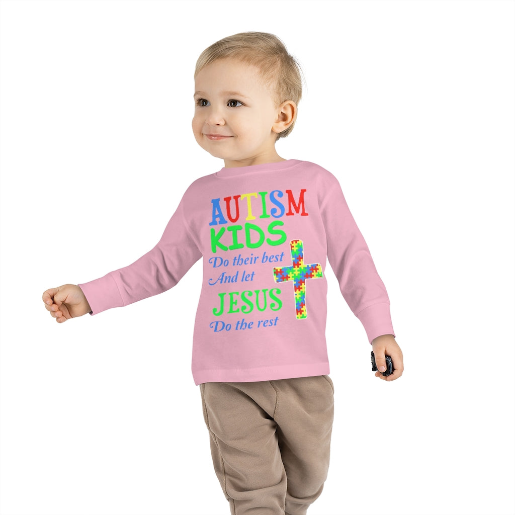 Toddler Long Sleeve Tee - Jesus