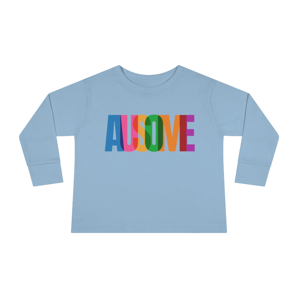 Toddler Long Sleeve Tee - Ausome