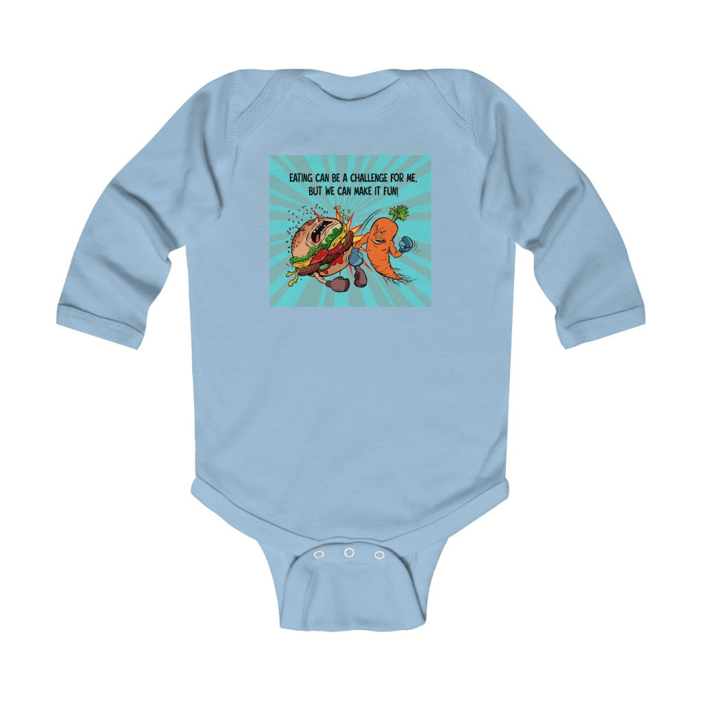 Infant Bodysuit - Eating