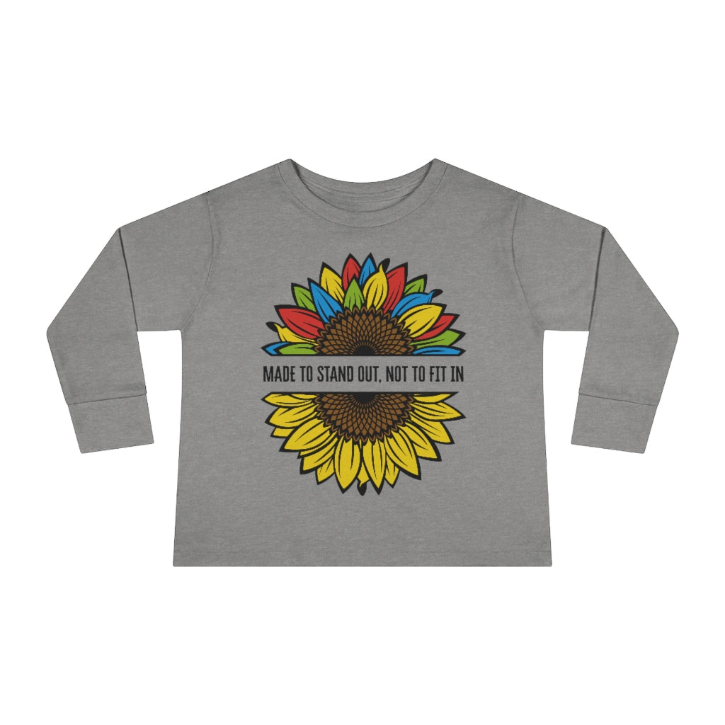 Toddler Long Sleeve Tee - Made To Stand Out