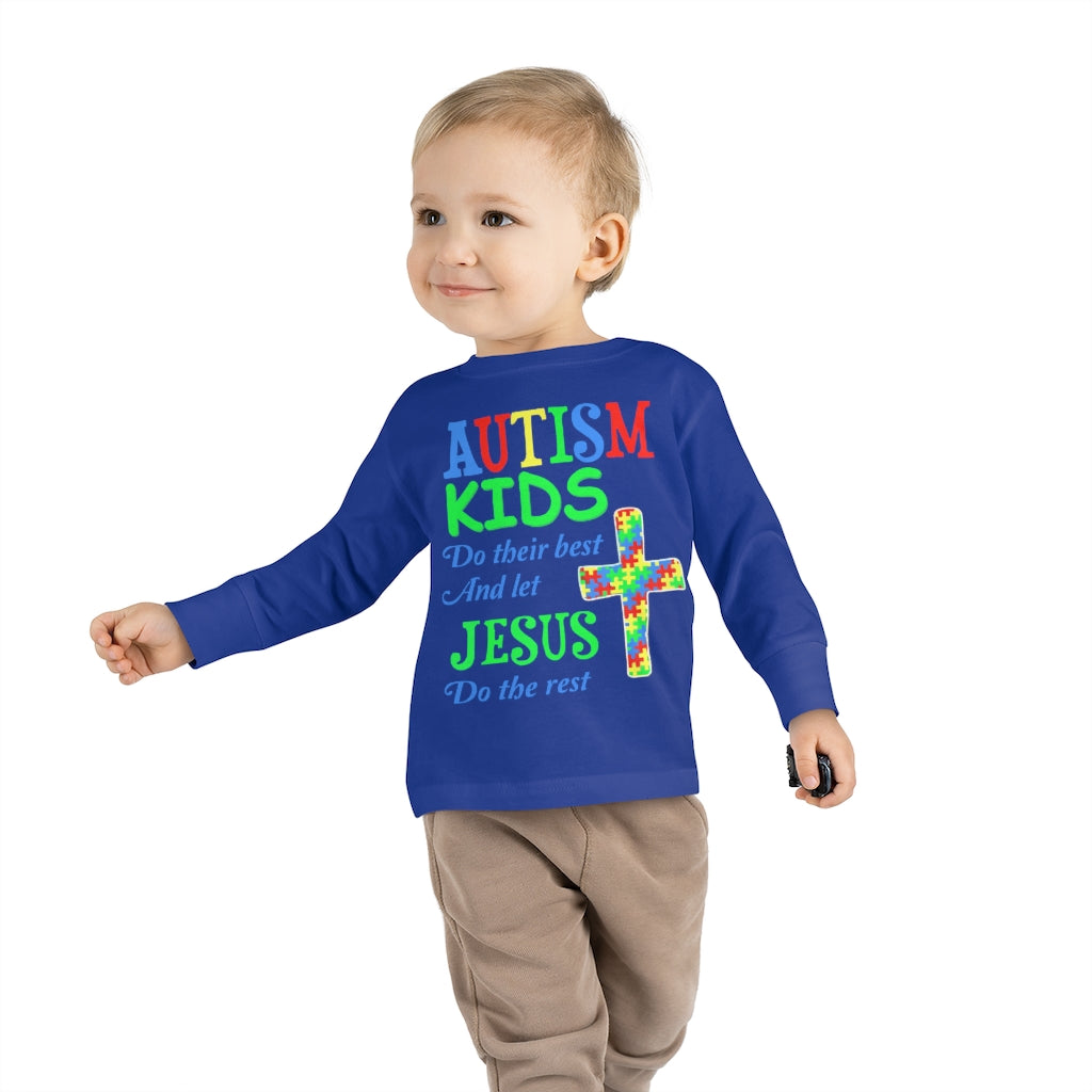 Toddler Long Sleeve Tee - Jesus