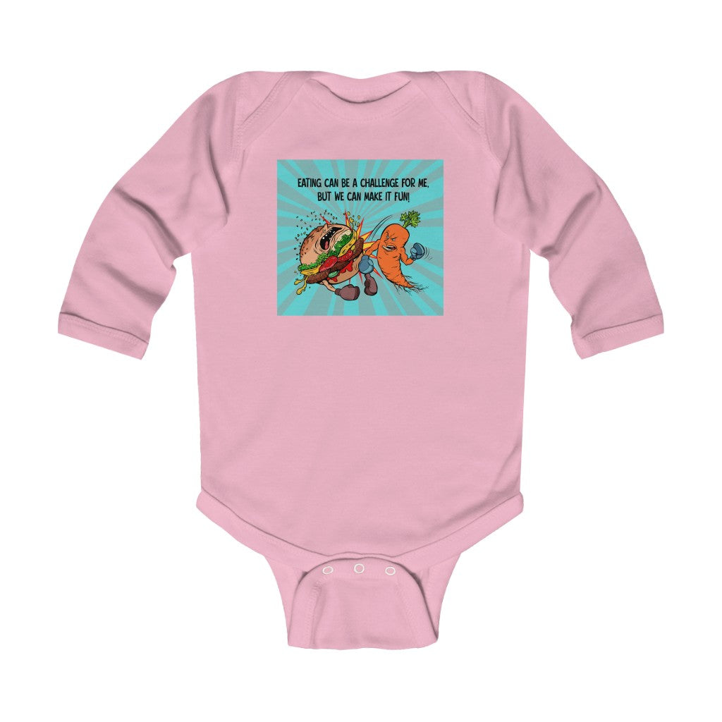 Infant Bodysuit - Eating