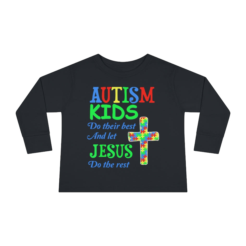 Toddler Long Sleeve Tee - Jesus