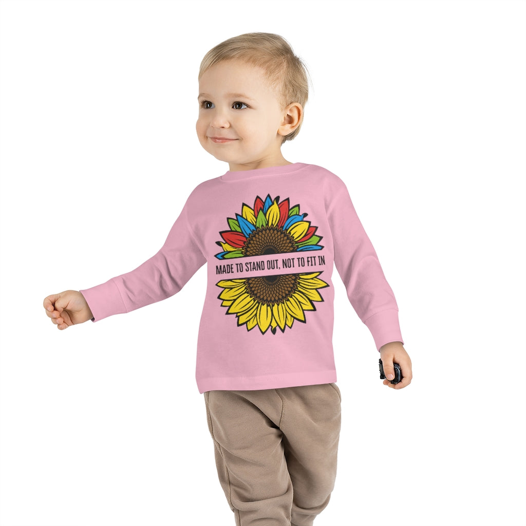 Toddler Long Sleeve Tee - Made To Stand Out