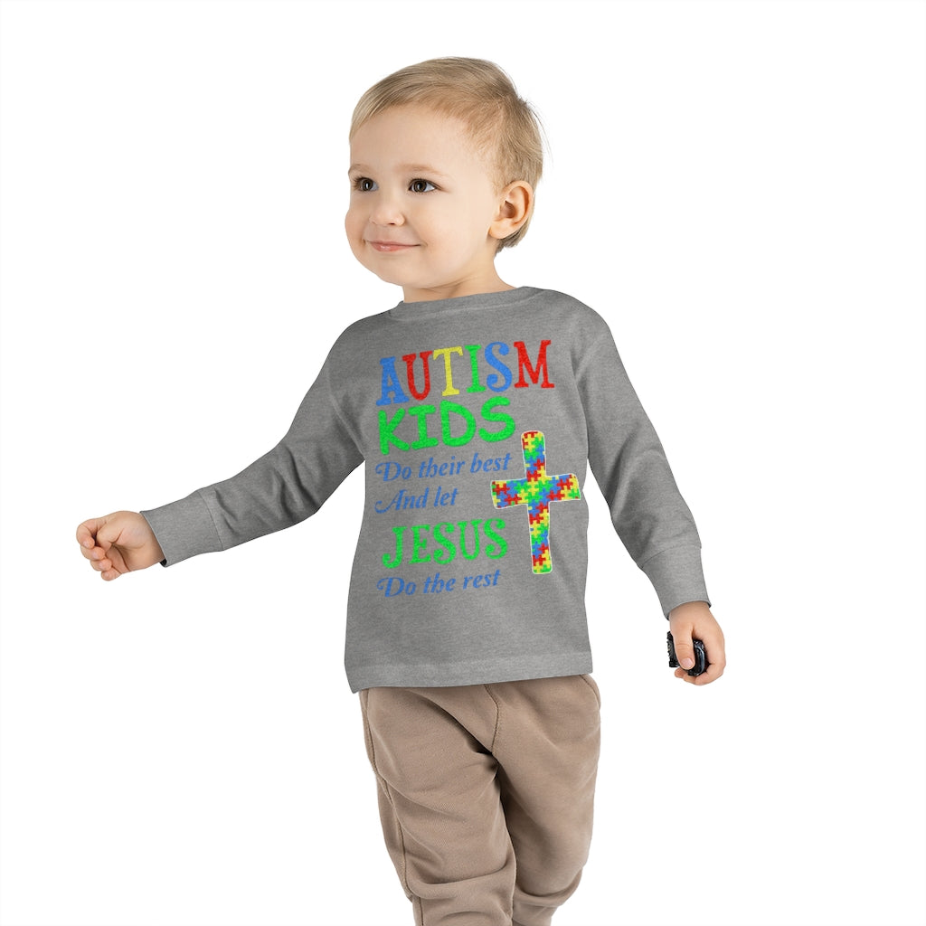 Toddler Long Sleeve Tee - Jesus