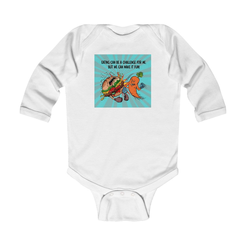 Infant Bodysuit - Eating