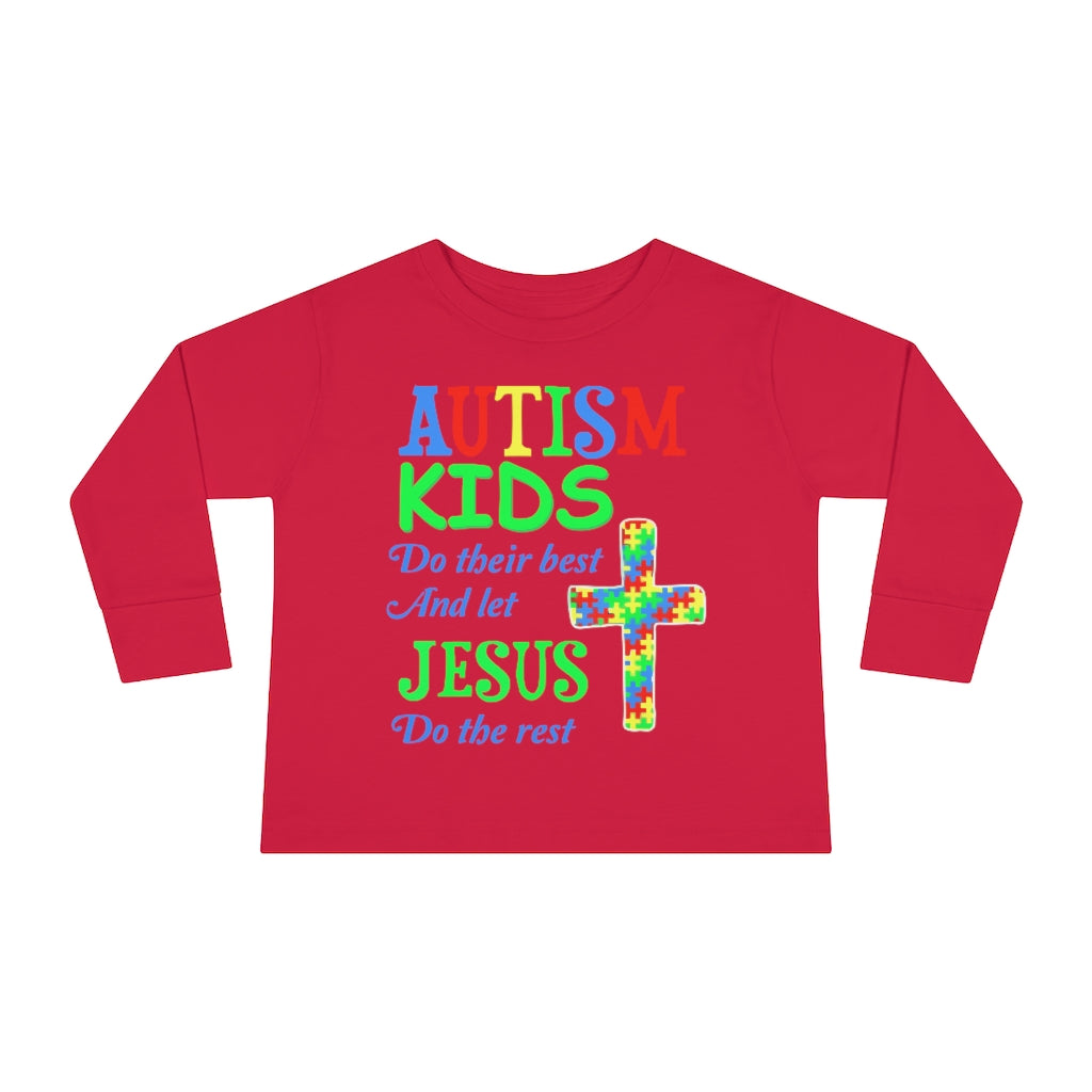 Toddler Long Sleeve Tee - Jesus