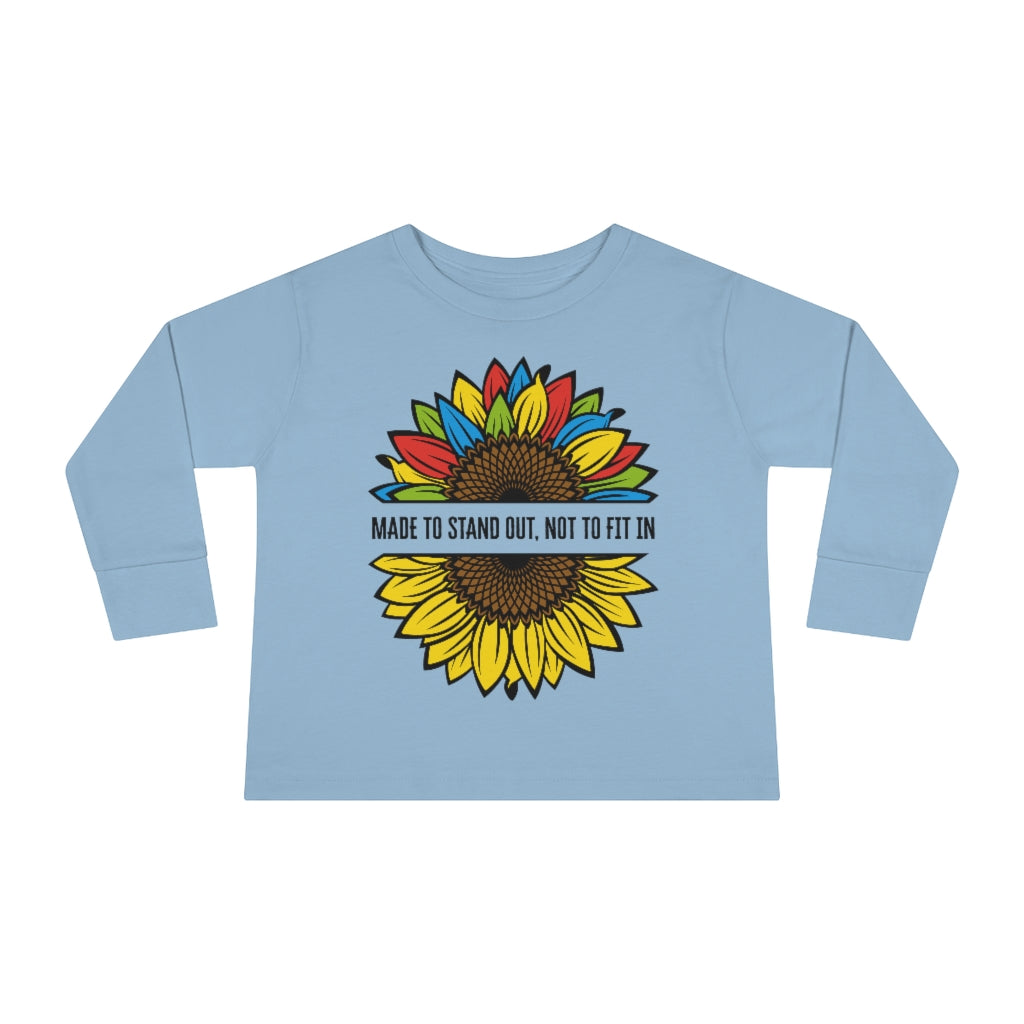 Toddler Long Sleeve Tee - Made To Stand Out