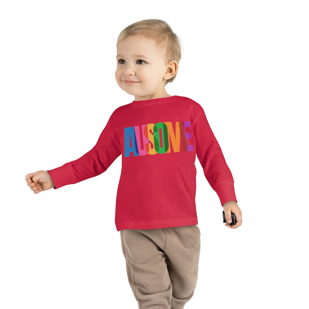 Toddler Long Sleeve Tee - Ausome