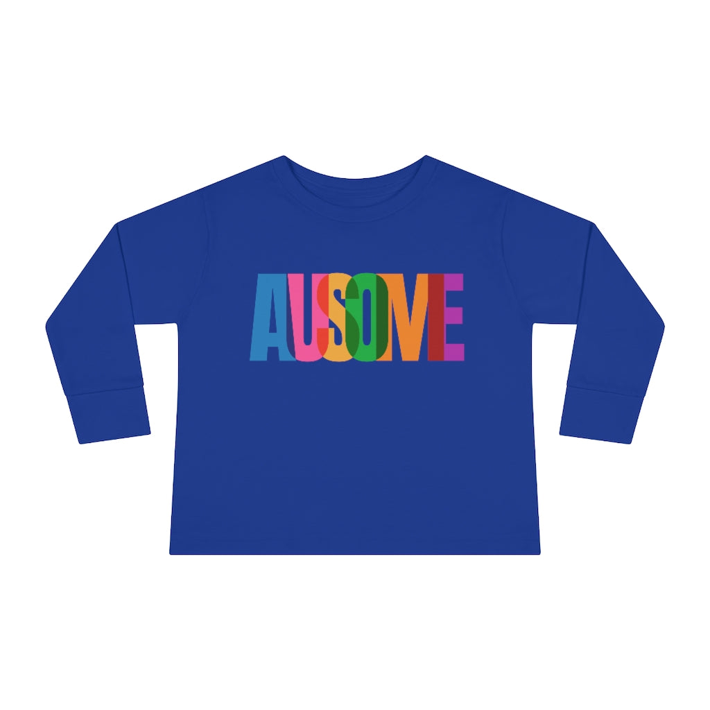 Toddler Long Sleeve Tee - Ausome