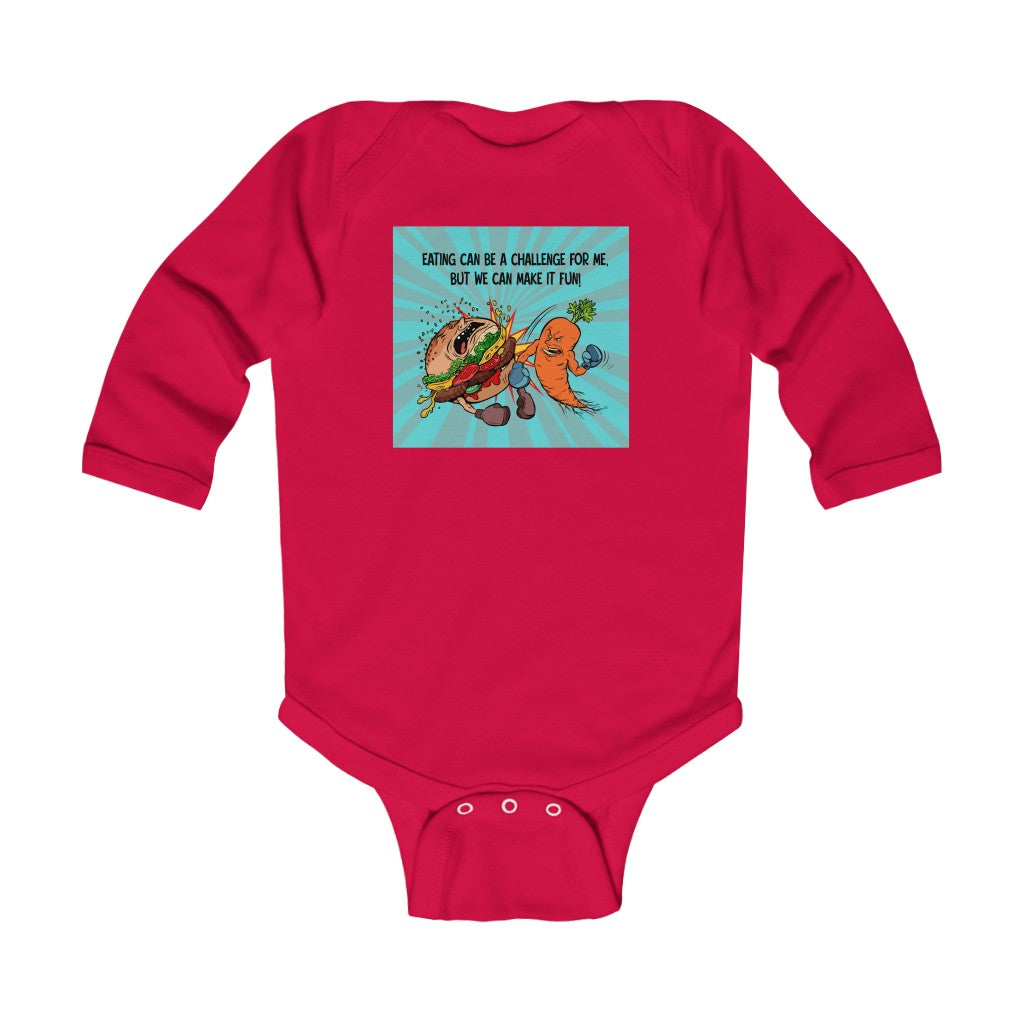Infant Bodysuit - Eating