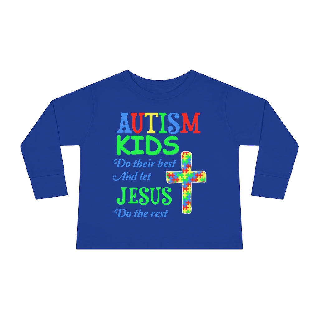 Toddler Long Sleeve Tee - Jesus