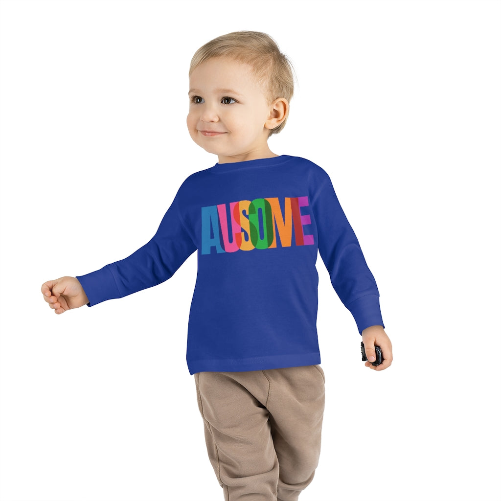 Toddler Long Sleeve Tee - Ausome