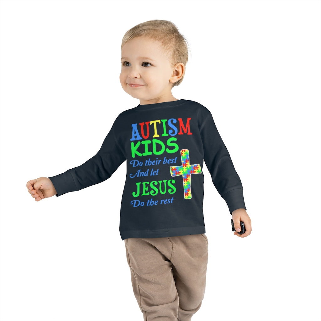 Toddler Long Sleeve Tee - Jesus