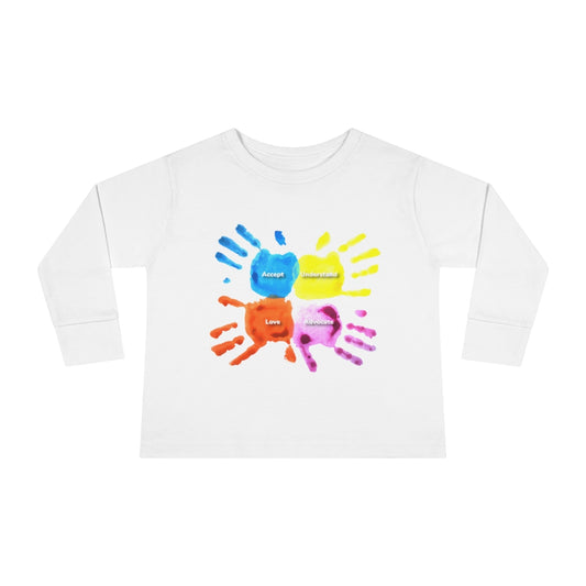 Toddler Long Sleeve Tee - Hands