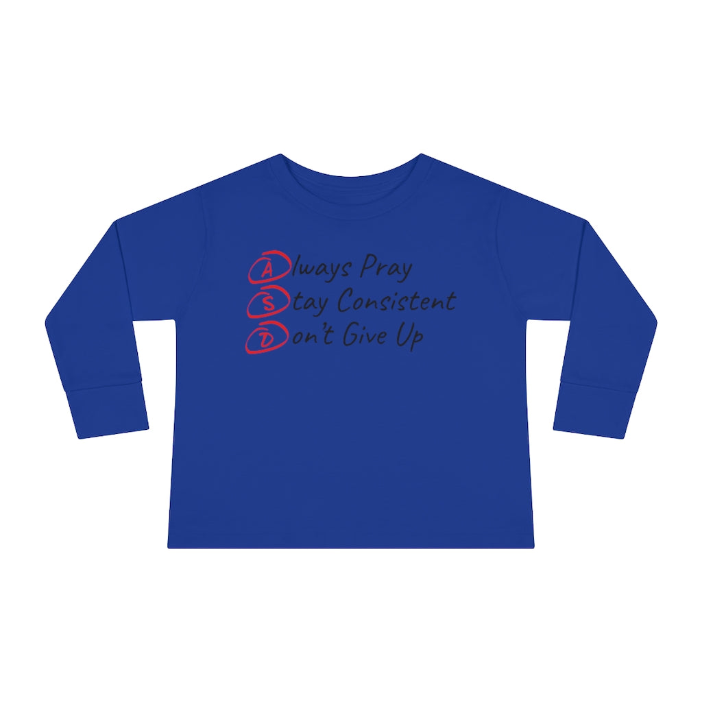 Toddler Long Sleeve Tee - ASD