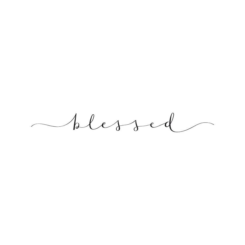 Toddler Long Sleeve Tee - Blessed