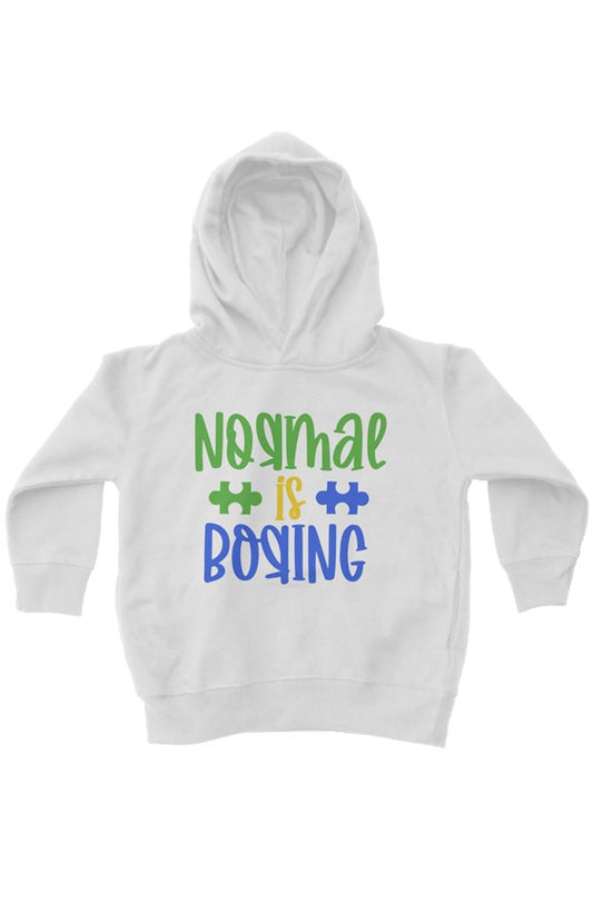 Kids Pullover Hoodie - Normal is Boring