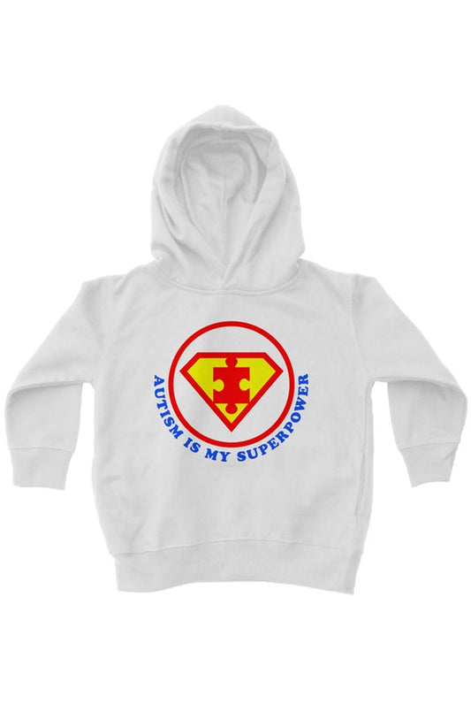 Kids Pullover Hoodie - Autism is My Superhero