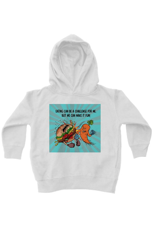 Kids Pullover Hoodie - Eating