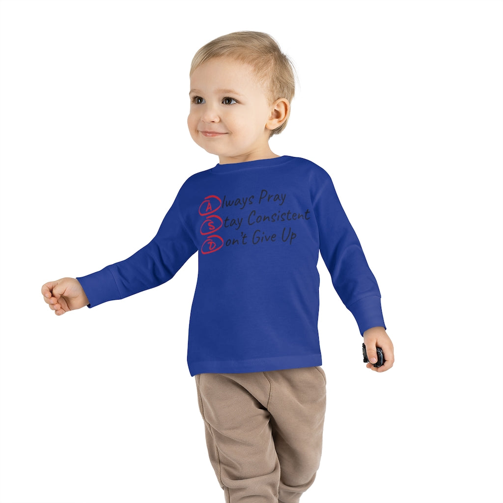 Toddler Long Sleeve Tee - ASD
