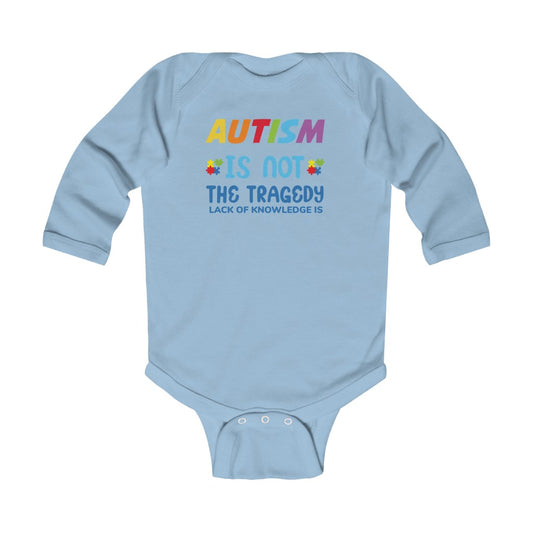 Infant Bodysuit - Autism Is Not The Tragedy