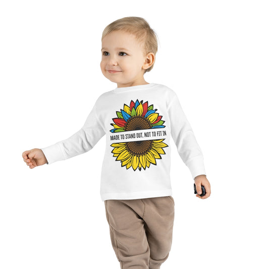 Toddler Long Sleeve Tee - Made To Stand Out