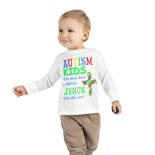 Toddler Long Sleeve Tee - Jesus