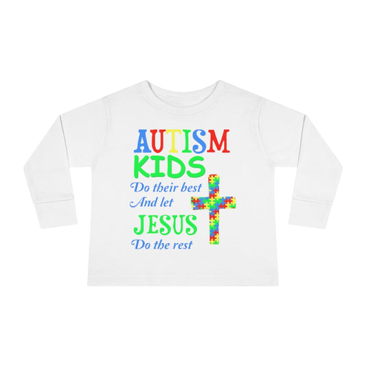 Toddler Long Sleeve Tee - Jesus