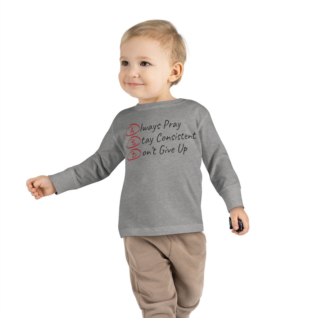 Toddler Long Sleeve Tee - ASD