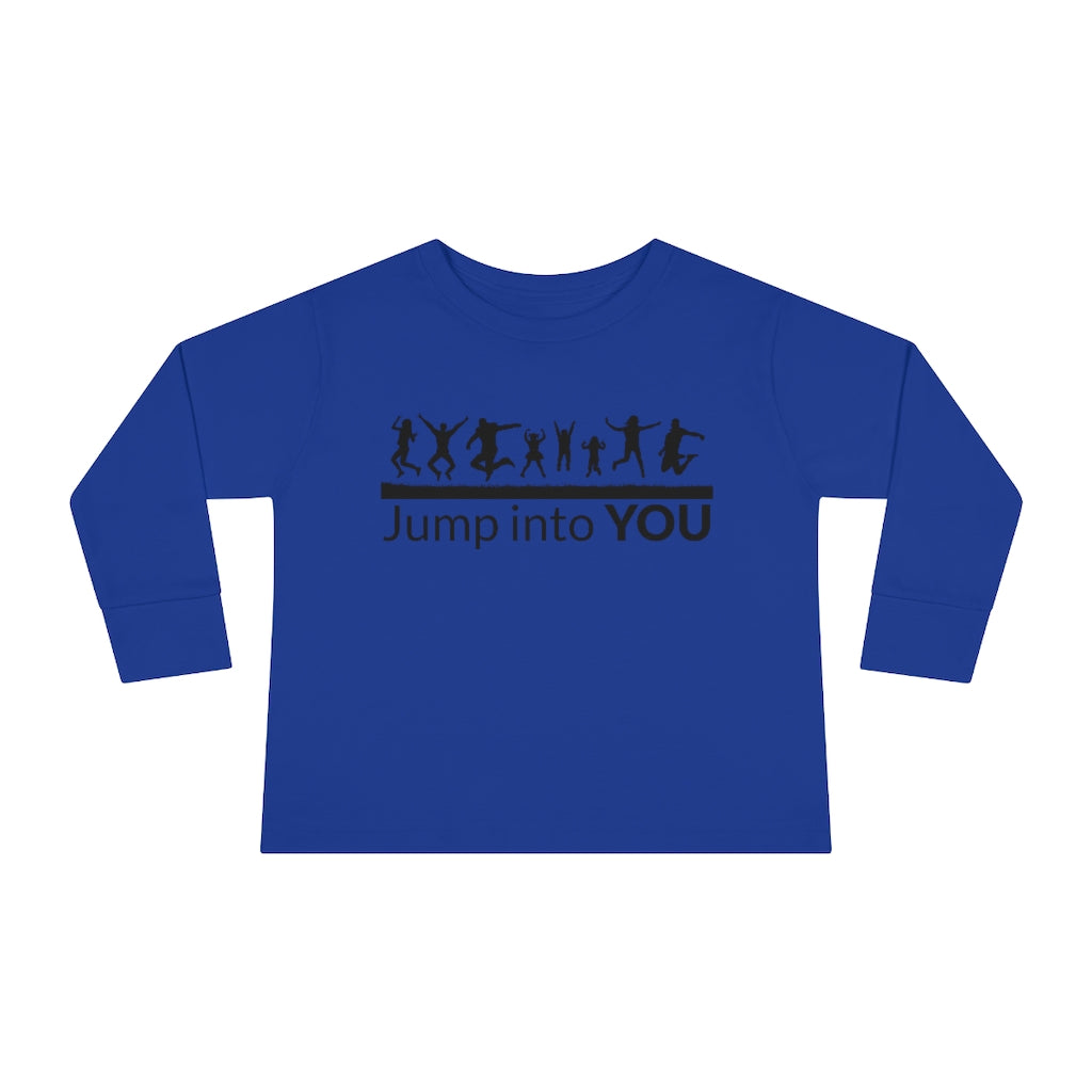 Toddler Long Sleeve Tee - Jump Into You