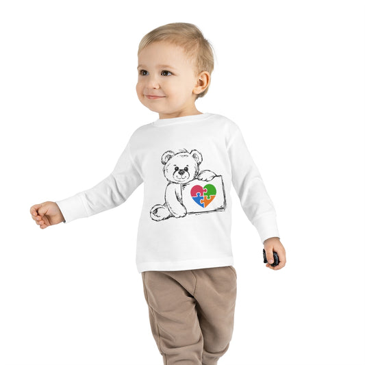 Toddler Long Sleeve Tee - Teddy