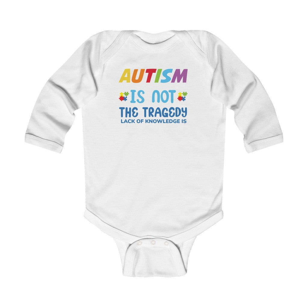 Infant Bodysuit - Autism Is Not The Tragedy