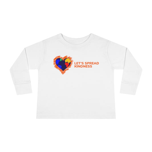Toddler Long Sleeve Tee - Kindness