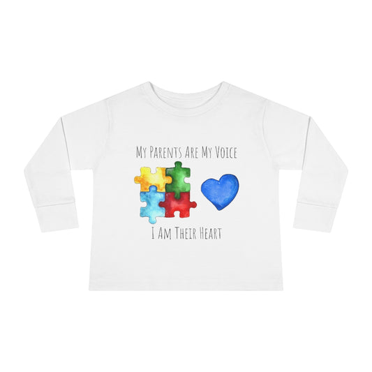 Toddler Long Sleeve Tee - My Voice