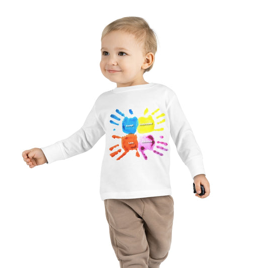 Toddler Long Sleeve Tee - Hands
