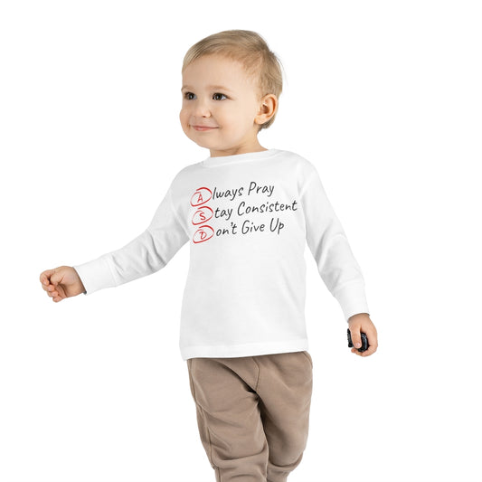 Toddler Long Sleeve Tee - ASD