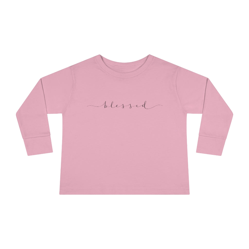 Toddler Long Sleeve Tee - Blessed