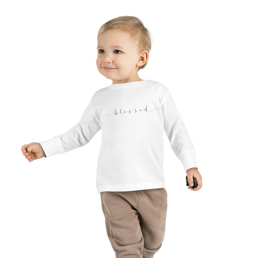 Toddler Long Sleeve Tee - Blessed